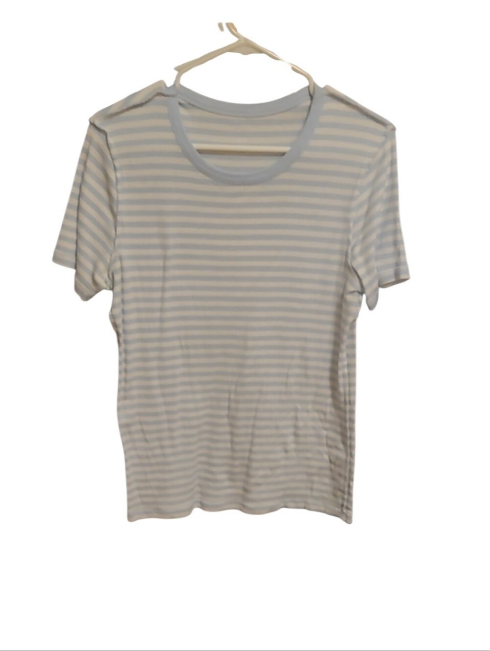 dip Light Blue & White Striped Short-Sleeve Tee